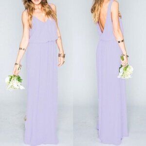 NWOT Show Me Your Mumu Purple Kendall Maxi Dress Size XXL